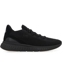 BOSS - Slon Fabric Low-Top Sneakers - Lyst
