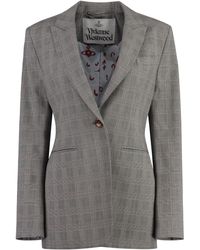 Vivienne Westwood - Prince Of Wales Checked Jacket - Lyst