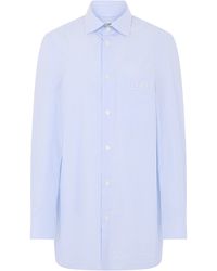 MM6 by Maison Margiela - Long Sleeve Shirt With Buttons - Lyst