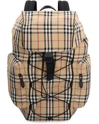 Burberry - Murray Vintage Check Nylon Backpack - Lyst