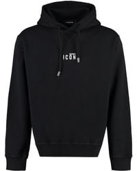 DSquared² - Cotton Hoodie - Lyst