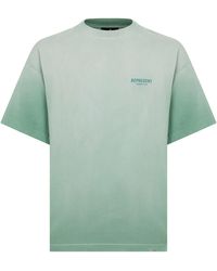Represent - Faded T-Shirt With Logo - Lyst