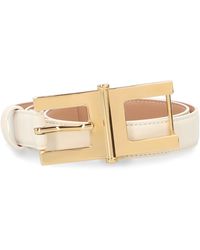 Elisabetta Franchi - Belt With Logo Buckle - Lyst