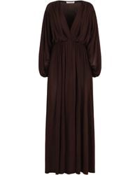 Philosophy Di Lorenzo Serafini - Draped Long Dress - Lyst