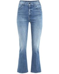 Jeans svasati HustlerMother in Denim di colore Nero Donna Abbigliamento da Jeans da Jeans a zampa delefante 