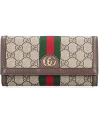 Gucci - Ophidia Continental Wallet - Lyst