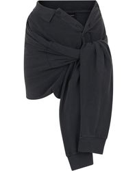 Balenciaga - Knot-Style Polo Skirt - Lyst