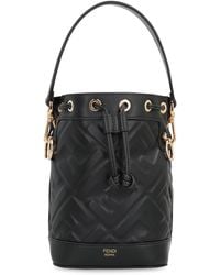 Fendi - Mini bag Mon Tresor in pelle - Lyst