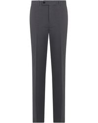 Slowear - Slim Fit Cotton Blend Pants - Lyst