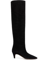 Gianvito Rossi - Knee-High Boots With Suede Heel - Lyst