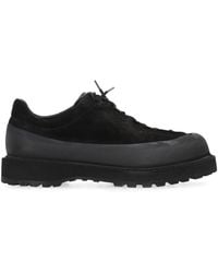 Stone Island - Suede Low-Top Sneakers - Lyst