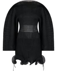 Cult Gaia - Pleated Dress With Wide Sleeves - Lyst