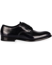 Doucal's - Smooth Leather Lace-up Shoes - Lyst