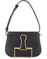Off-White c/o Virgil Abloh - Skeleton Binder Leather Shoulder Bag - Lyst