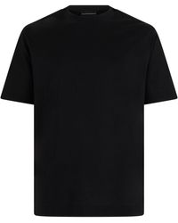 Emporio Armani - Solid T-Shirt - Lyst