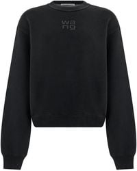 Alexander Wang - Crew Neck Sweatshirt - Lyst
