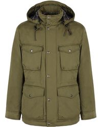 Woolrich - Parka Field con cappuccio - Lyst