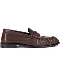 Saint Laurent - Soft Leather Loafers - Lyst