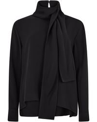 Balenciaga - Blouse With Collar - Lyst