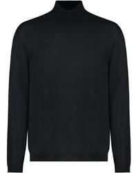 Roberto Collina - Turtleneck Wool Pullover - Lyst