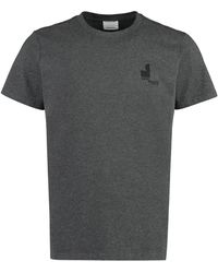 Isabel Marant - T-shirt Zafferh in cotone con logo - Lyst
