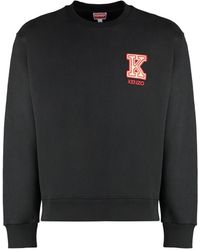 KENZO - Cotton Crew-neck Sweatshirt - Lyst