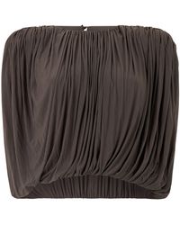 Magda Butrym - Sleeveless Pleated Top - Lyst