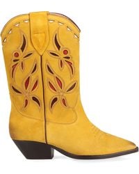 Isabel Marant - Duerto Suede Ankle Boots - Lyst