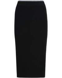 Pinko - Nuova Guinea Ribbed Knit Skirt - Lyst