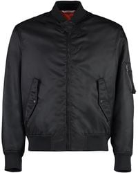Valentino Garavani - Nylon Bomber Jacket - Lyst