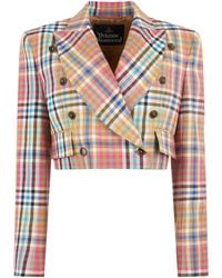 Vivienne Westwood - Checked Wool Jacket - Lyst
