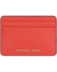 MICHAEL Michael Kors - Card Case Jet Set - Lyst