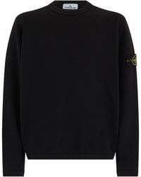 Stone Island - Cotton Sweatshirt With Long Sleeves - Lyst