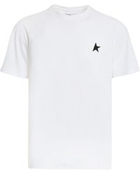 Golden Goose - T-shirt girocollo in cotone - Lyst