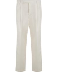 BOSS - Trousers With Pleats - Lyst