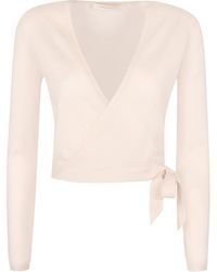 Zimmermann - Ribbed Knit Crop Top - Lyst