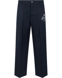 Gucci - Classic Cotton Fabric Pants - Lyst
