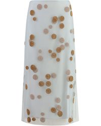 Fendi - Gonna midi in tulle - Lyst
