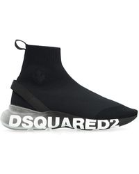 DSquared² - Fly Knitted Sock-Style Sneakers - Lyst