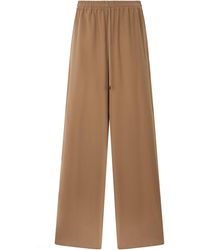 Max Mara - Loose Silk Trousers - Lyst