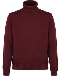 Slowear - Cotton Turtleneck Sweater - Lyst