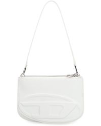 DIESEL - Borsa a spalla 1dr twin in pelle - Lyst