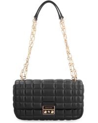 Michael Kors - Tribeca Grande Leather Shoulder Bag - Lyst