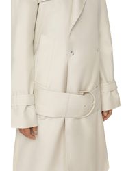 Burberry - Trench coat in misto seta - Lyst