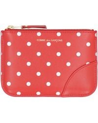 Comme des Garçons - Small Leather Flat Pouch - Lyst