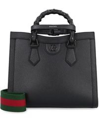 Gucci - Diana Small Leather Tote - Lyst