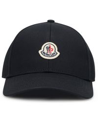 Moncler - Cap With Embroidered Logo - Lyst