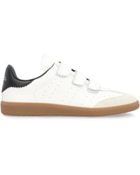 Isabel Marant - Sneakers low-top Beth in pelle - Lyst