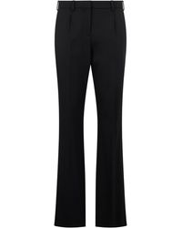 Balenciaga - Bell-Bottom Wool Pants - Lyst
