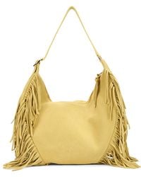 Orciani - Isla Suede Bag With Fringes - Lyst